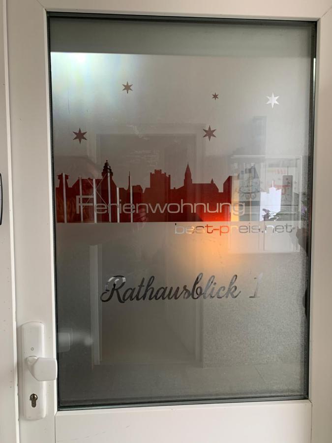 Exklusive Stadtwohnung Am Elbradweg: Best-Preis-Fewo Rathausblick 1 Fuer Max. 3 Pers. Inkl. Wlan, Prime Video & Self Check-In Wittenberge Bagian luar foto